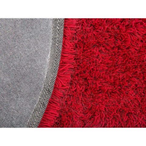 Beliani Shaggy Round Area Rug
