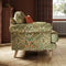 Dunelm Jolene William Morris Woodland Weeds Print Velvet Snuggle Chair