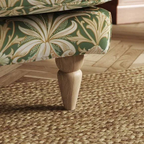 Dunelm Jolene William Morris Woodland Weeds Print Velvet Snuggle Chair