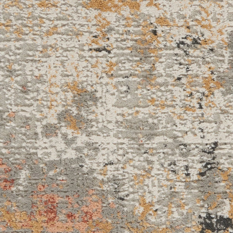 Nourison Rustic Textures RUS13 Grey Blue Rug