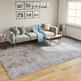 Berkfield Home Washable Grey 400x300 cm Anti Slip Rug