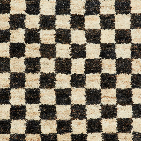 George Think Rugs Hemp Checkered Rug