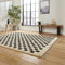 George Think Rugs Hemp Checkered Rug