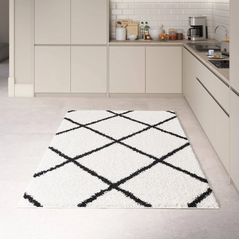 Homeart Shaggy Lined Area Rug