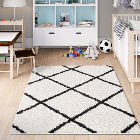 Homeart Shaggy Lined Area Rug