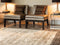 Asiatic Blade Border Rug