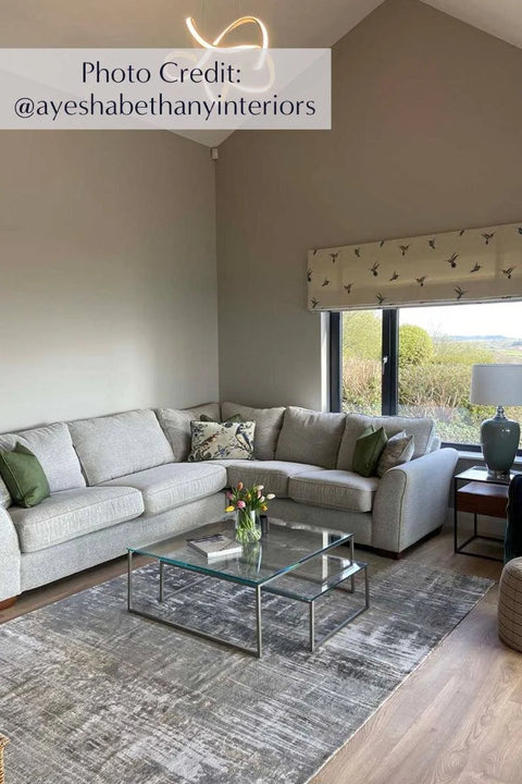 Louis De Poortere Atlantic Streaks 8716 Coney Grey Rug