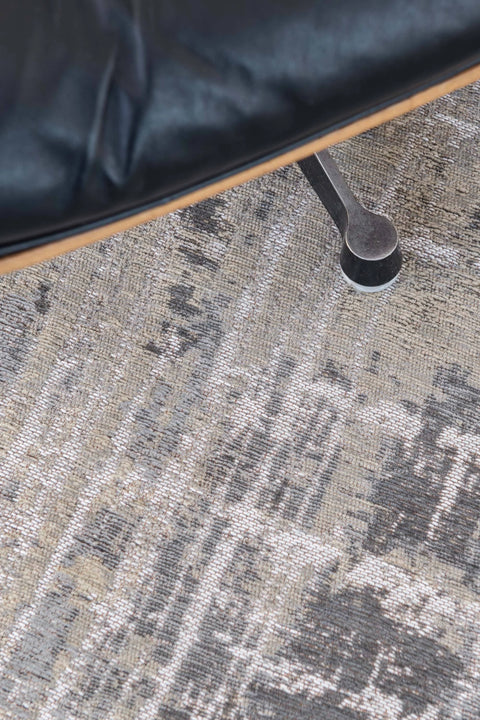 Louis De Poortere Atlantic Streaks 8716 Coney Grey Rug