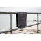 Rug Solid Leather Rug Dark Grey