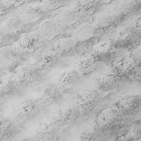 OHS Bubble Runner Rug Faux Fur Non Slip Living Room Soft Carpet