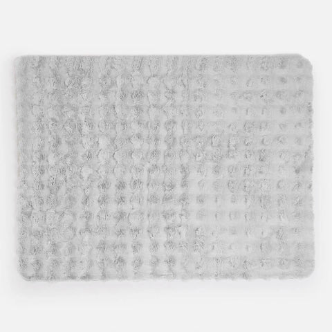 OHS Bubble Runner Rug Faux Fur Non Slip Living Room Soft Carpet