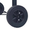 vidaXL Charcoal BBQ Grill Smoker with Bottom Shelf