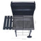 vidaXL Charcoal BBQ Grill Smoker with Bottom Shelf