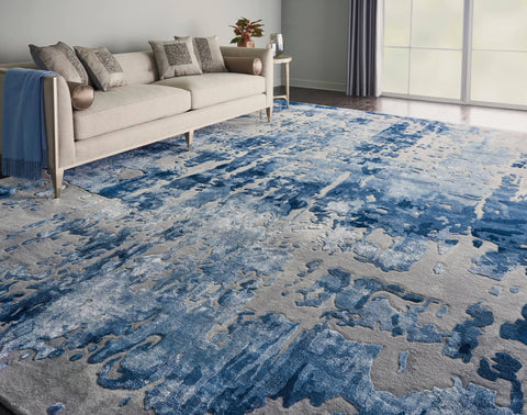 Nourison Prismatic Grey