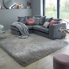 Dunelm Jewel Shaggy Square Rug