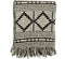Bloomingville Black Recycled Cotton Throw
