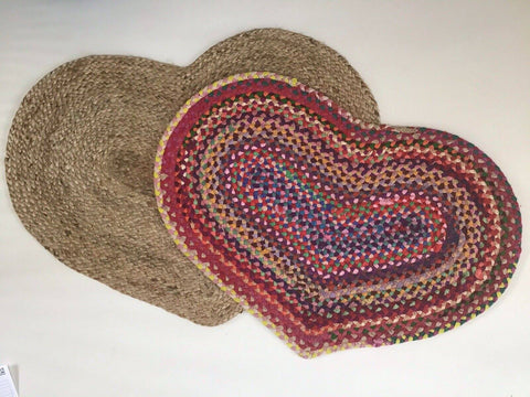 Second Nature Online Heart Rug