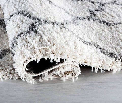Serdim Rugs Moroccan Trellis Shaggy Rugs