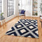 Think Rugs Olympia GR224 Grey Geometric Rug