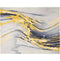 Nourison Prismatic PRS24 Grey & Gold Rug