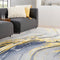 Nourison Prismatic PRS24 Grey & Gold Rug