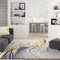 Nourison Prismatic PRS24 Grey & Gold Rug