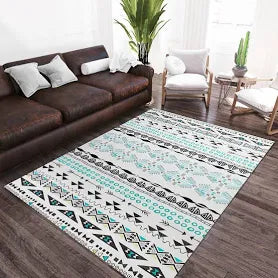 Morocco Printed Living Room Area Rug