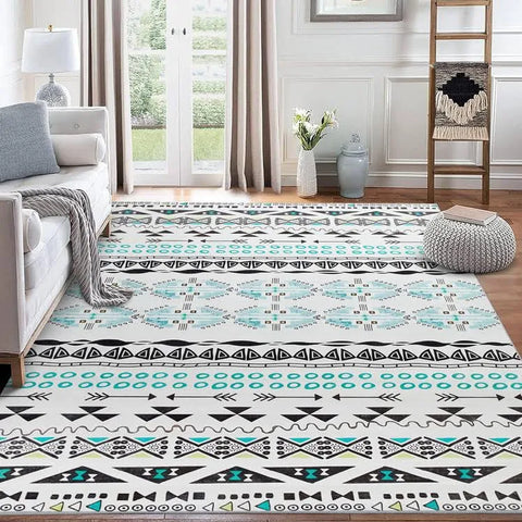 Morocco Printed Living Room Area Rug