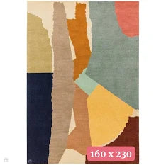 Asiatic Reef Abstract Multi Rug RF14
