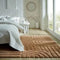 Dunelm Supersoft Lush Geometric Faux Fur Arch Rug