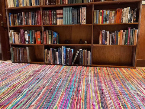 Shanti Shabby Chic Rag Rug