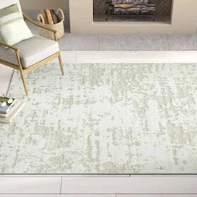 Batley Abstract Area Rug Fernleaf Rug