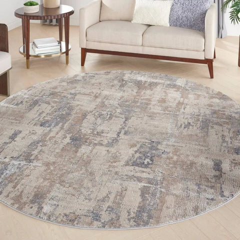 Nourison Rustic Textures RUS06 Beige Grey Rug