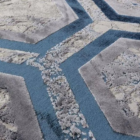 Asiatic Easy Aurora Hexagon AU19 Rug - Sizes Available