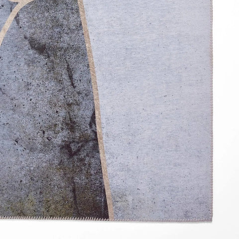 The Rug Wholesaler Force K7280 Abstract Marble Rugs