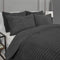 OHS Ribbed Faux Fur Duvet Cover