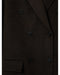 Reiss Lara Chocolate Lara Wool Blend Herringbone-twill Coat