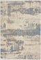 Nourison Solace Ivory/Grey/Blue Rug