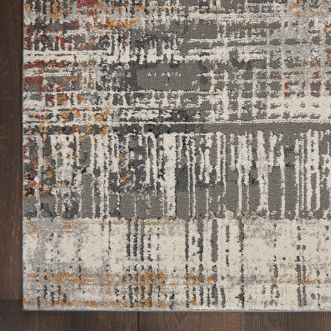 Modern Tangra TNR04 Grey Multi Rug