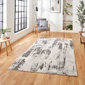 Think Rugs Apollo GR579 Grey Modern Abstract Rug