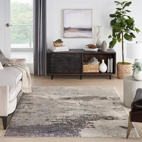 Celestial CES02 Area Rug Nourison Ivory