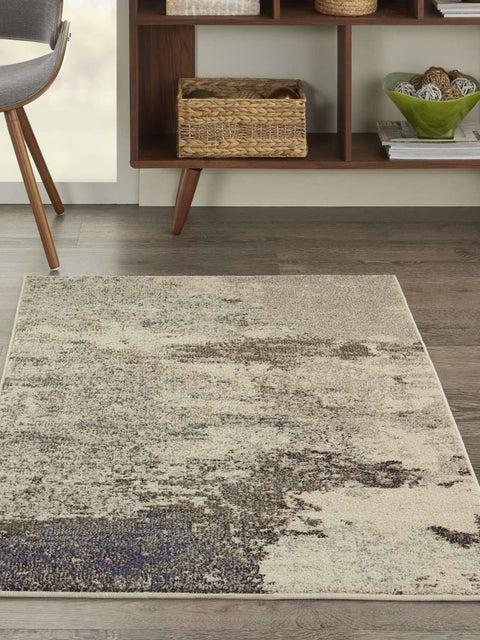 Celestial CES02 Area Rug Nourison Ivory
