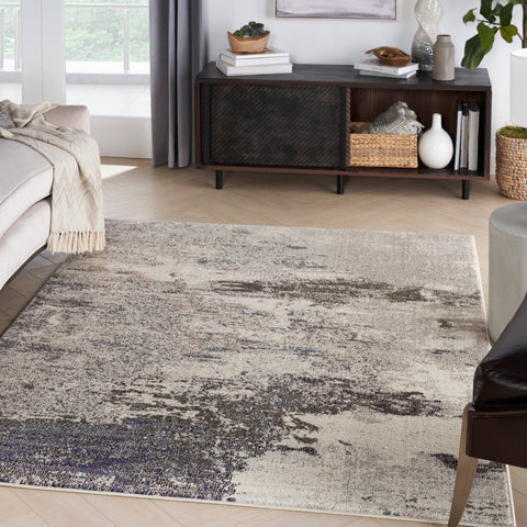 Celestial CES02 Area Rug Nourison Ivory