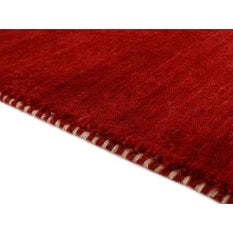 Handwoven Wool Gabbeh Uni Rug Carpetfine Rug