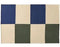 Hay Ethan Cook Flat Works Rug | Hay - Scandinavian Design 200 x 300cm / Peach Green Check