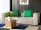 Hay Ethan Cook Flat Works Rug | Hay - Scandinavian Design 200 x 300cm / Peach Green Check