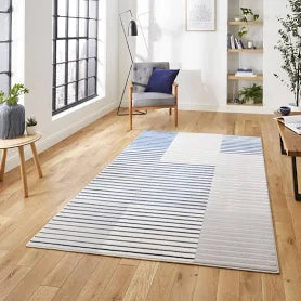 Apollo 2681 Grey/Navy Rug