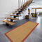 William Armes Coir Herringbone Rug with border