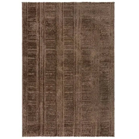 Dunelm Rune Carved Geo Shaggy Rug