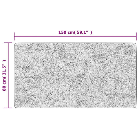 vidaXL Washable Multicolour Anti Slip Rug 190x300 cm